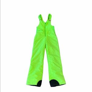 Vintage 80s Neon Green Raewicks Ski Bib